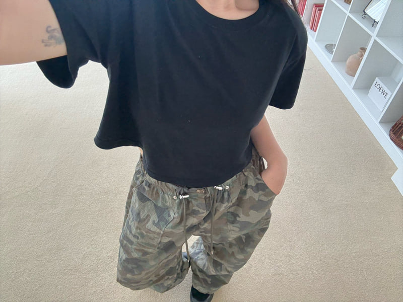 Something - Korean Women Fashion - #momslook - Berry Tee - 11