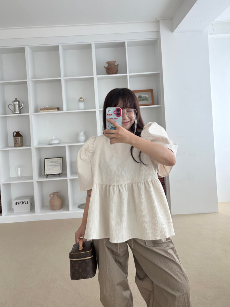 Something - Korean Women Fashion - #momslook - Laurent Blouse - 10