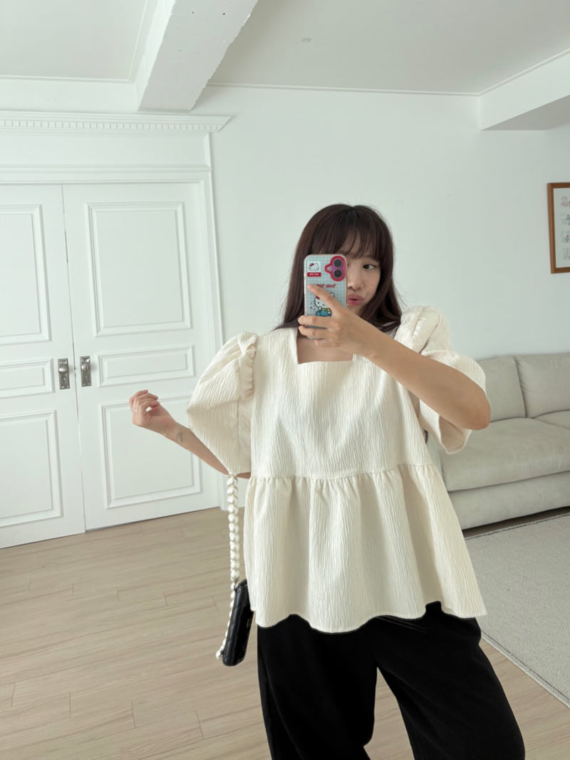 Something - Korean Women Fashion - #momslook - Laurent Blouse - 12