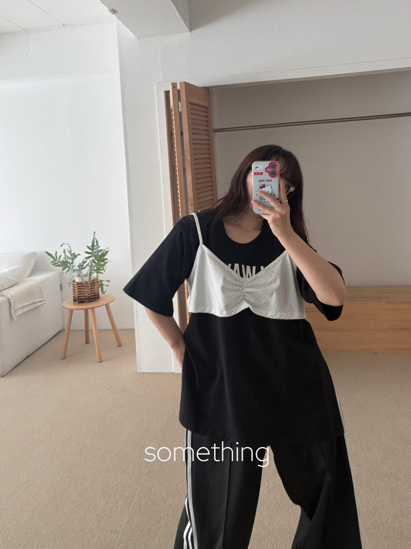 Something - Korean Women Fashion - #momslook - Dot Bustier - 8
