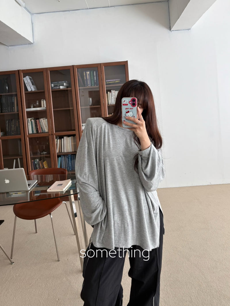 Something - Korean Women Fashion - #momslook - Zero Tee - 7