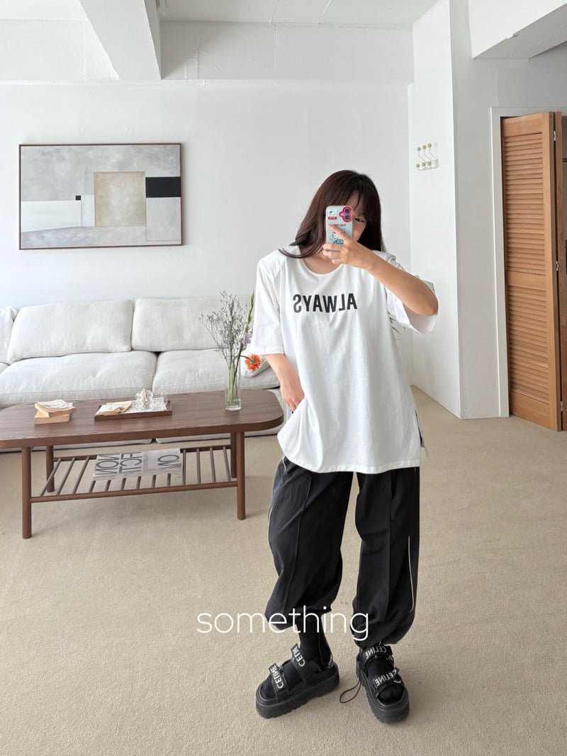 Something - Korean Women Fashion - #momslook - Always Tee - 8