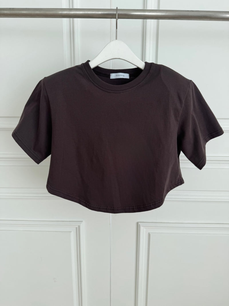 Something - Korean Women Fashion - #pursuepretty - Berry Tee - 5