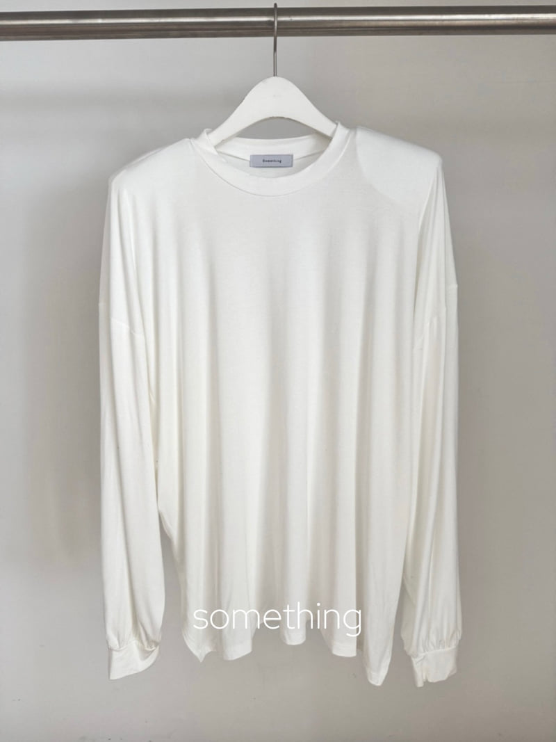 Something - Korean Women Fashion - #romanticstyle - Zero Tee - 3