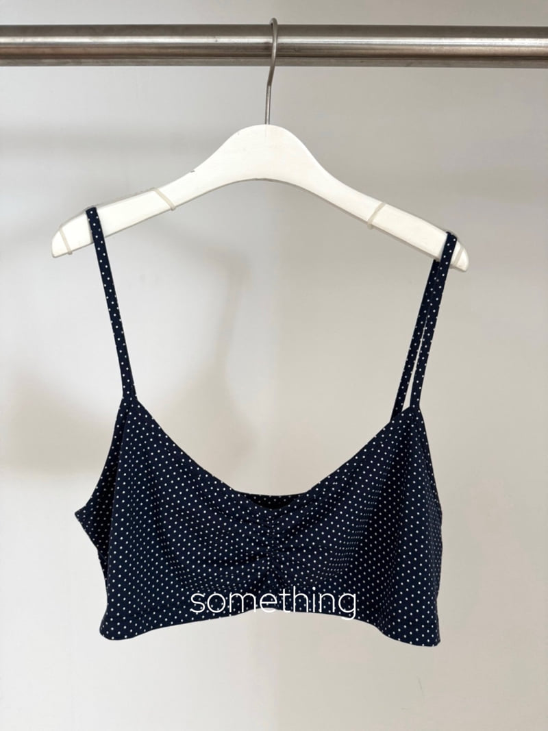 Something - Korean Women Fashion - #shopsmall - Dot Bustier - 5
