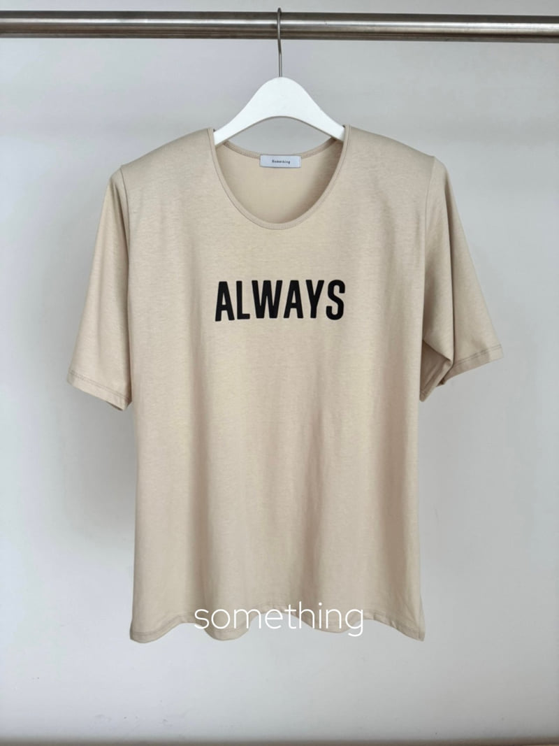 Something - Korean Women Fashion - #thatsdarling - Always Tee - 2