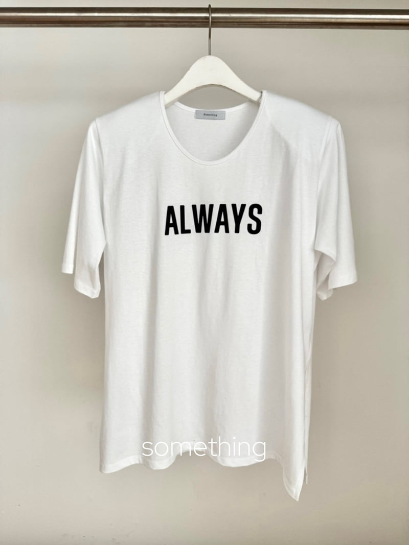 Something - Korean Women Fashion - #thelittlethings - Always Tee - 3