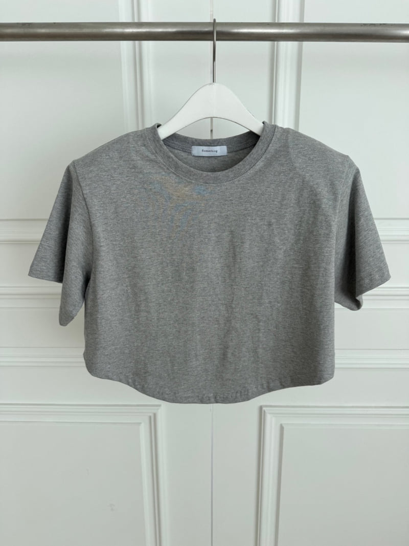 Something - Korean Women Fashion - #vintageinspired - Berry Tee - 4