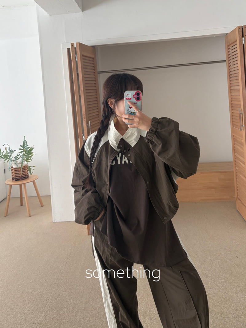 Something - Korean Women Fashion - #womensfashion - Peace Windbreaker - 8