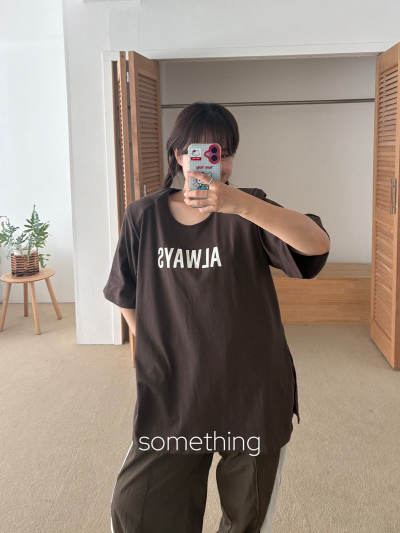 Something - Korean Women Fashion - #womensfashion - Always Tee - 11