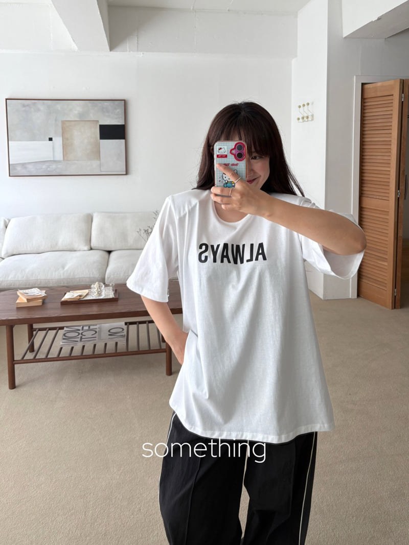 Something - Korean Women Fashion - #womensfashion - Always Tee - 7