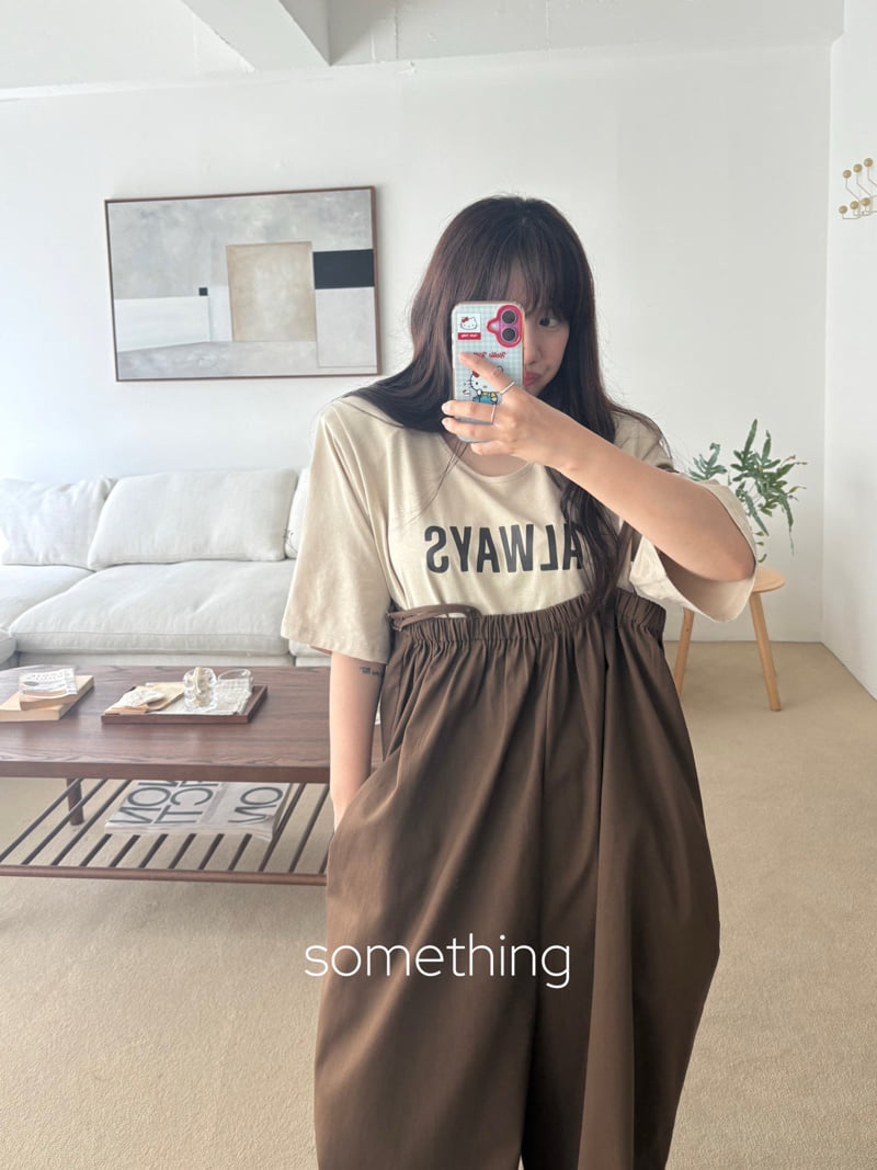 Something - Korean Women Fashion - #womensfashion - Always Tee - 9