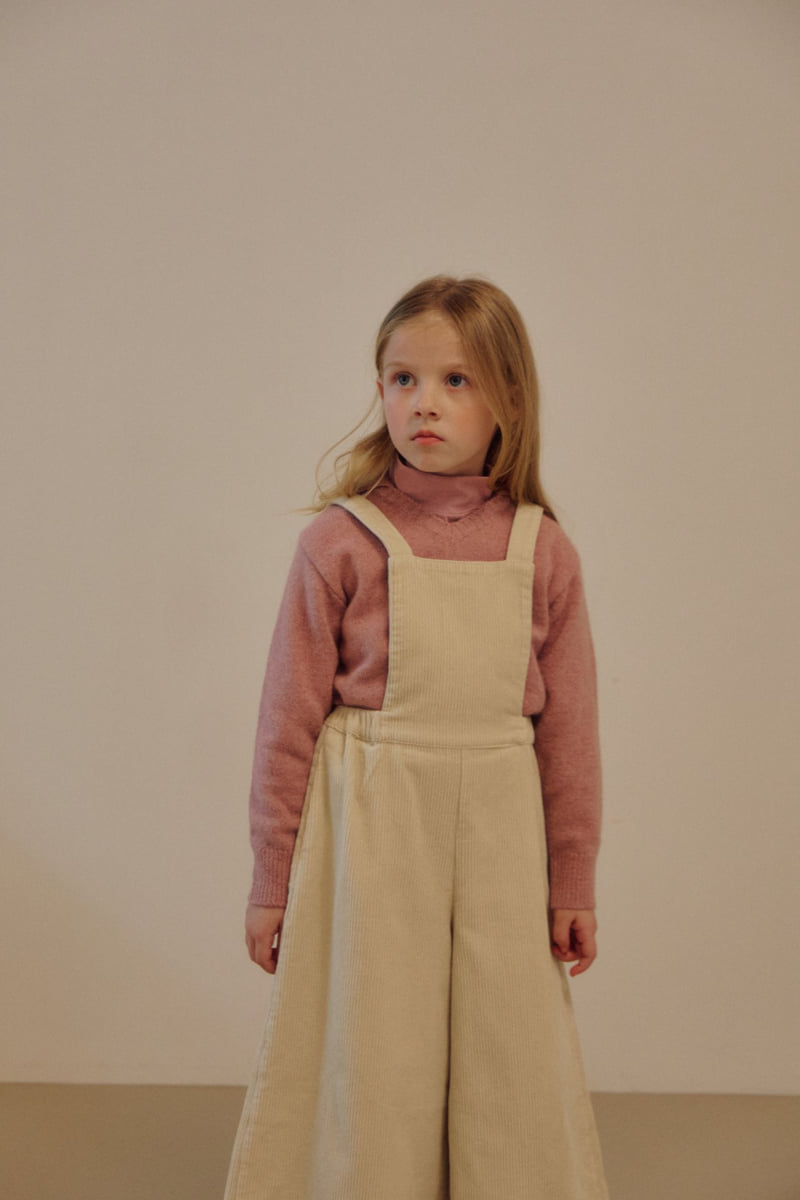 Soye - Korean Children Fashion - #Kfashion4kids - Boston Corduroy Suspender Pants - 6