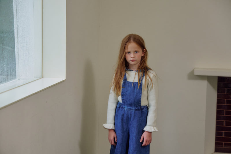 Soye - Korean Children Fashion - #Kfashion4kids - Boston Denim Suspender Pants - 5