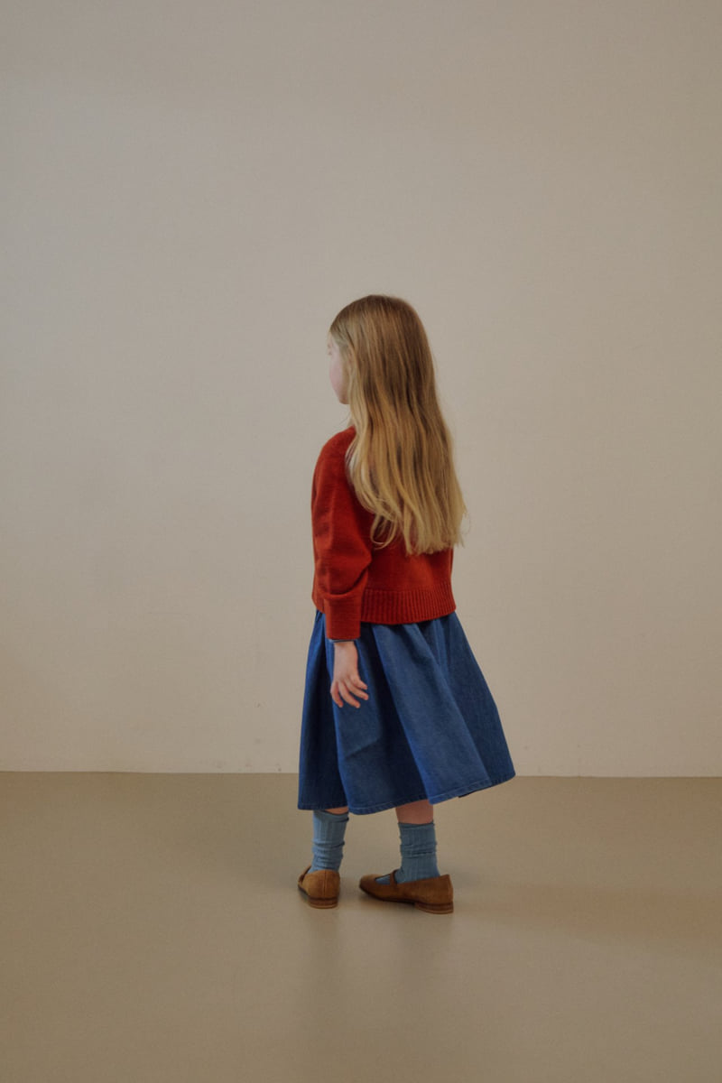 Soye - Korean Children Fashion - #childofig - Kiko Denim Skirt - 3
