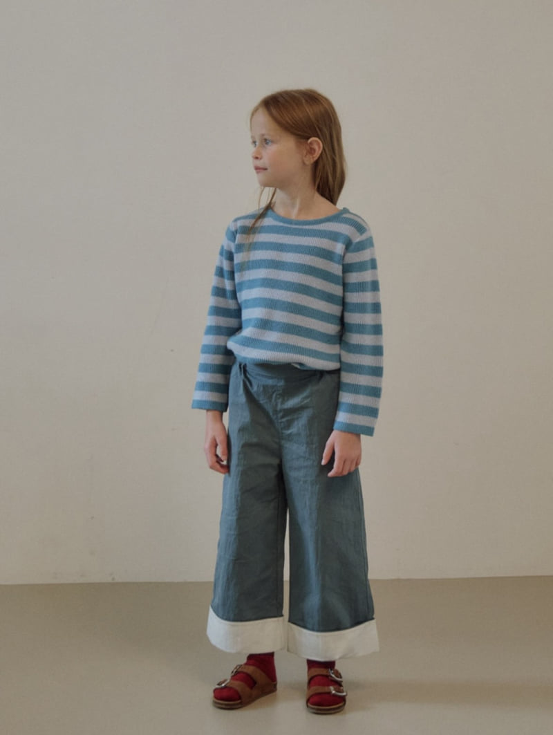 Soye - Korean Children Fashion - #childofig - Candy Stripe Round Tee - 9