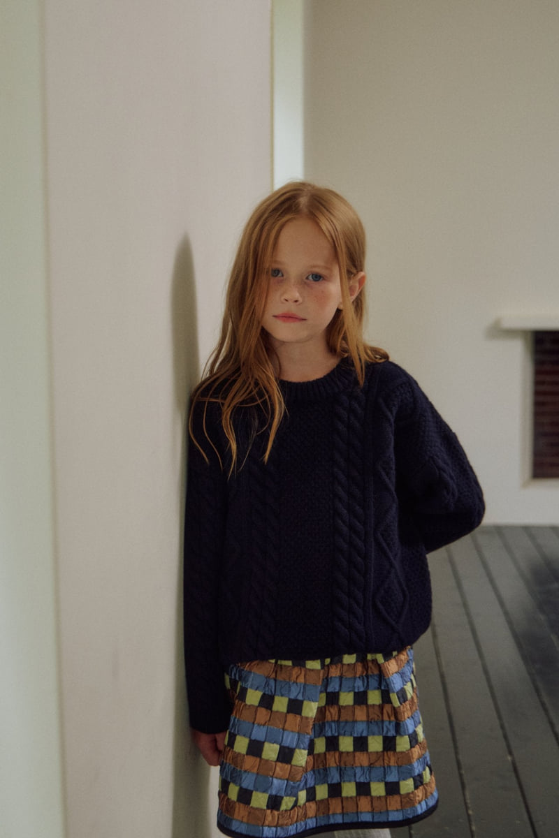Soye - Korean Children Fashion - #childofig - Bell Cable Round Tee - 6