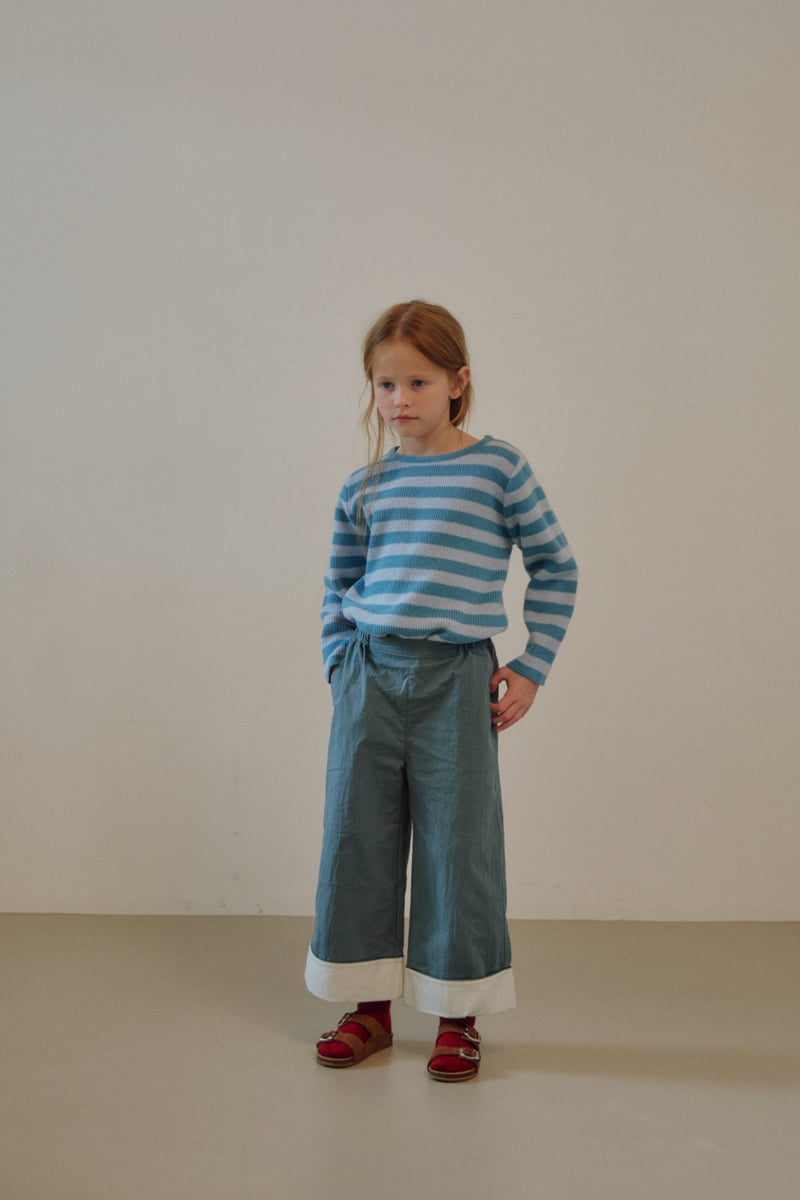 Soye - Korean Children Fashion - #childofig - Scone Roll-Up Pants - 5