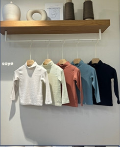 Soye - Korean Children Fashion - #childofig - Ten Turtleneck Tee - 11