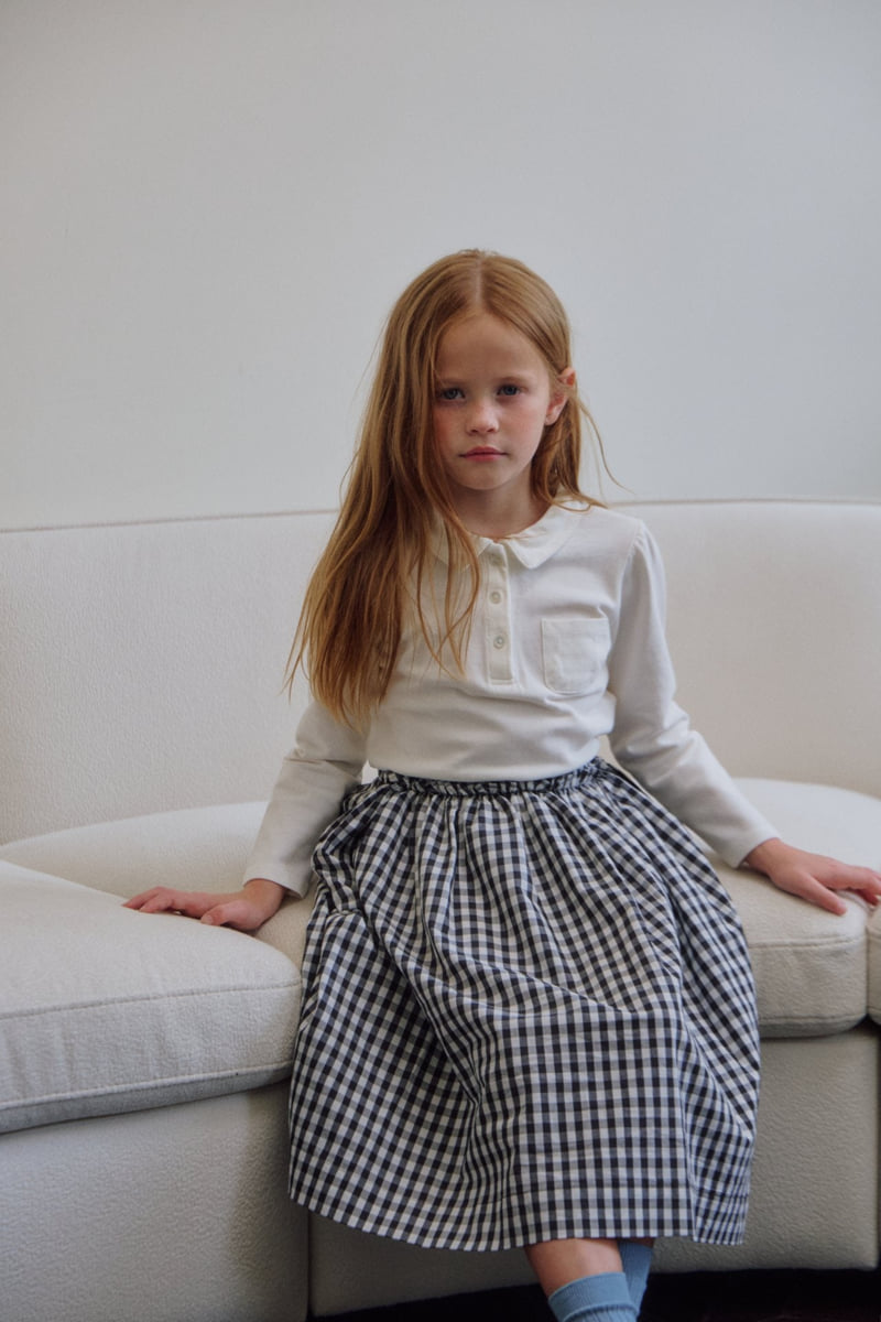 Soye - Korean Children Fashion - #childofig - Nini Pocket Collar Tee - 8