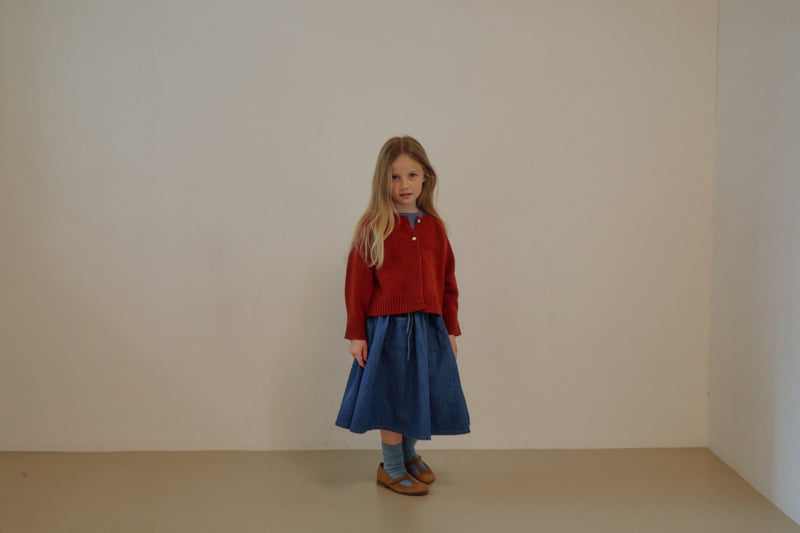 Soye - Korean Children Fashion - #childrensboutique - Kiko Denim Skirt - 5