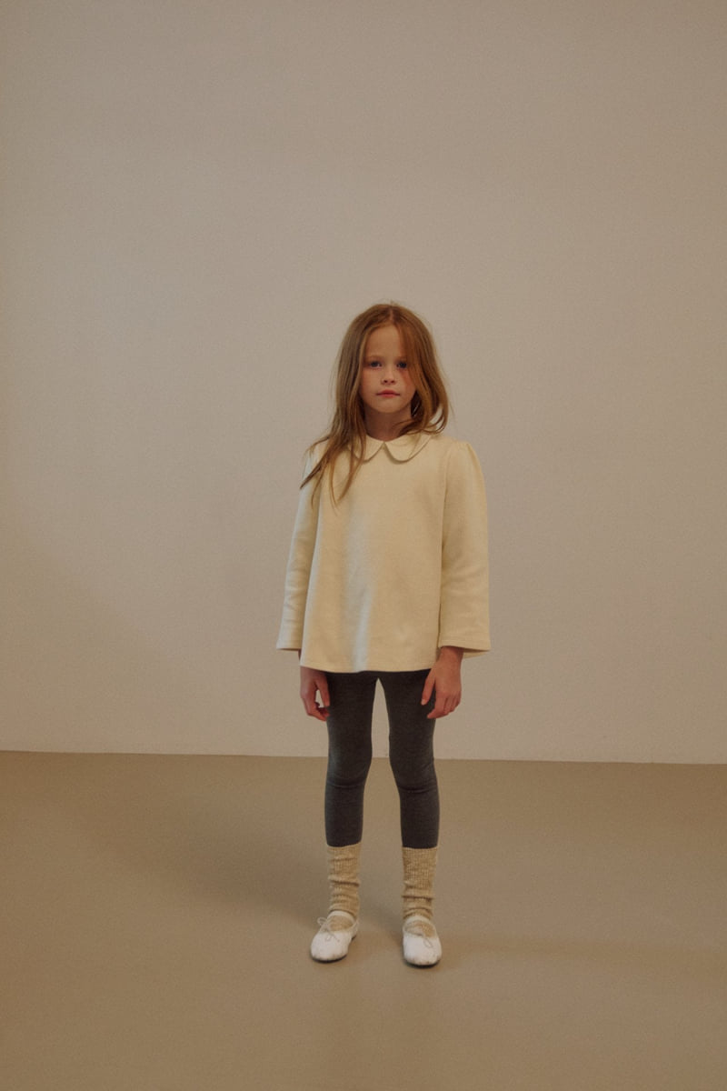 Soye - Korean Children Fashion - #childrensboutique - PK Flare Collar Tee - 7