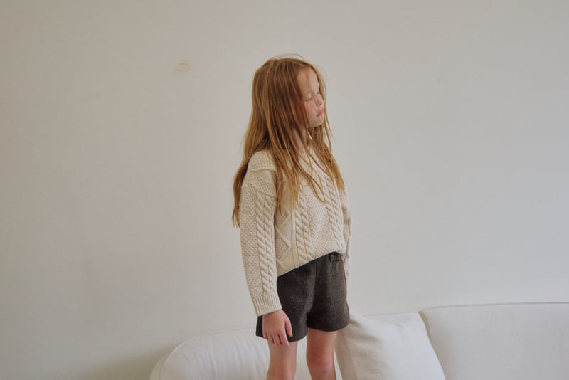 Soye - Korean Children Fashion - #designkidswear - Bell Cable Round Tee - 8