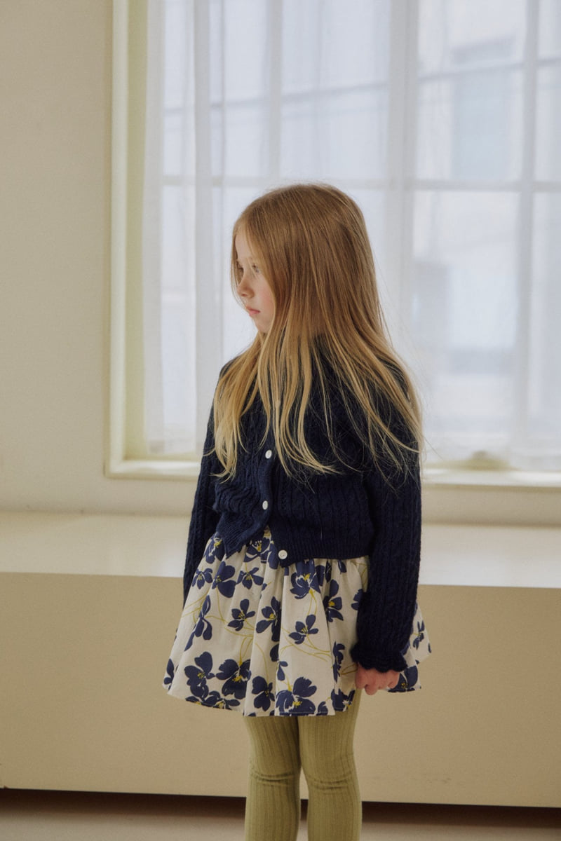 Soye - Korean Children Fashion - #designkidswear - Cable Cardigan - 3