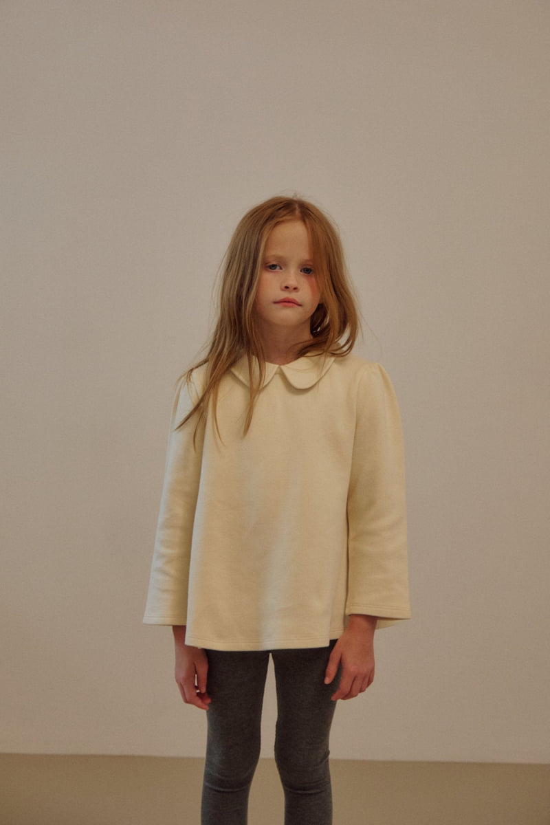 Soye - Korean Children Fashion - #designkidswear - PK Flare Collar Tee - 8