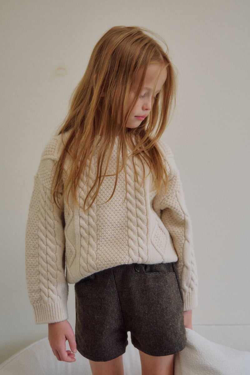 Soye - Korean Children Fashion - #discoveringself - Bell Cable Round Tee - 9