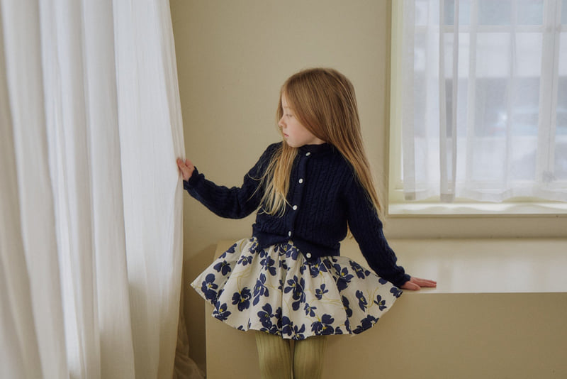 Soye - Korean Children Fashion - #designkidswear - Cable Cardigan - 4