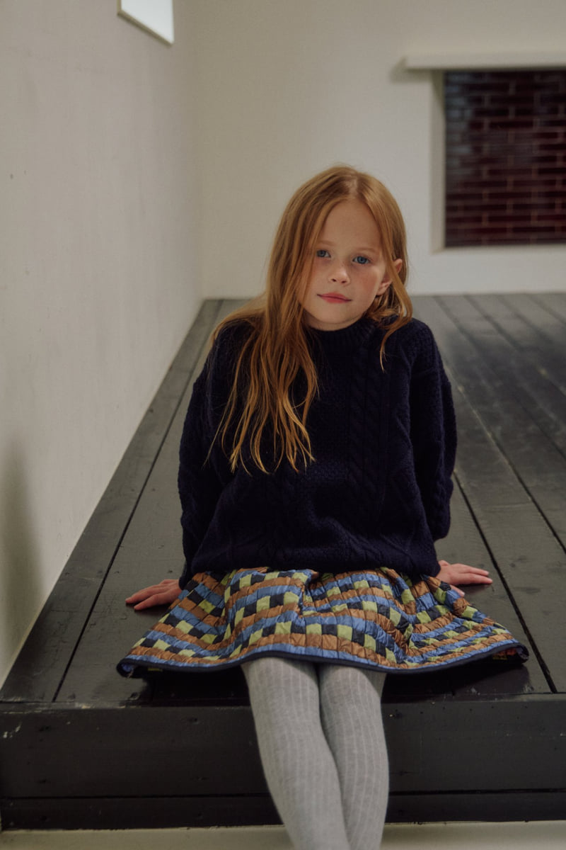 Soye - Korean Children Fashion - #fashionkids - Chess Skirt - 7