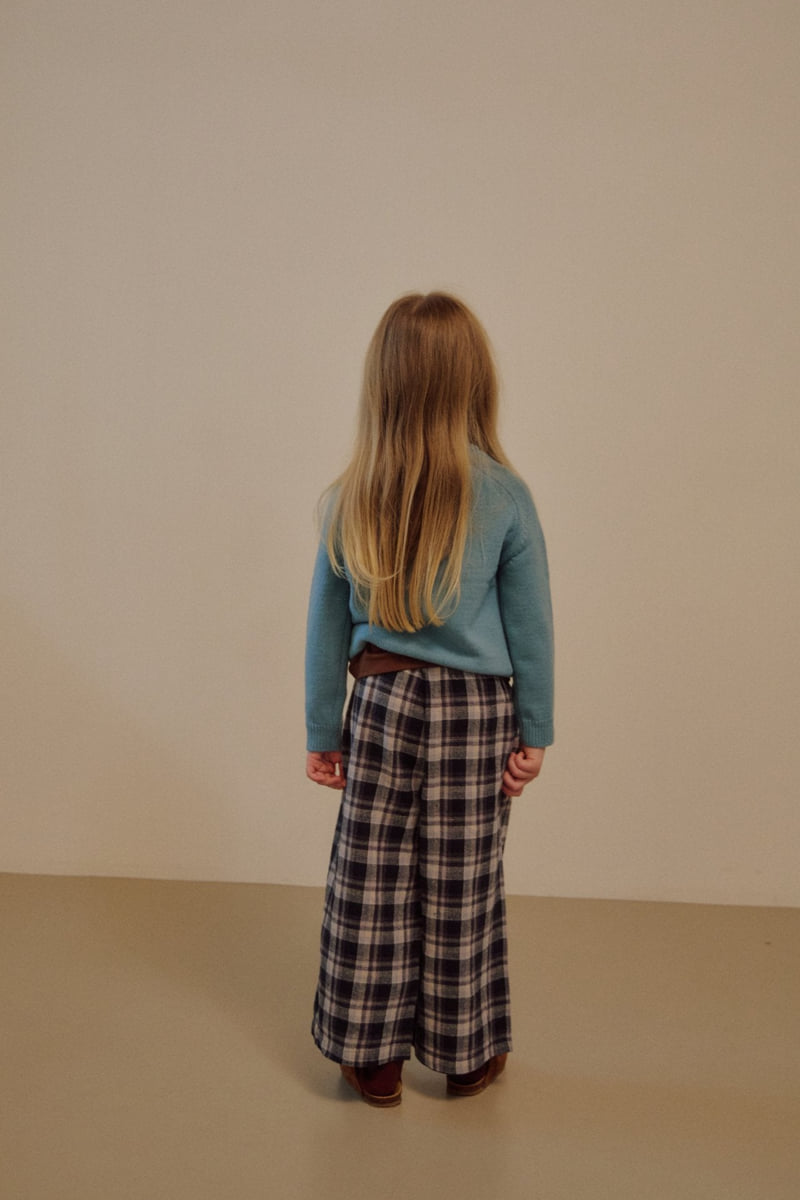 Soye - Korean Children Fashion - #fashionkids - Low Check Pants - 7