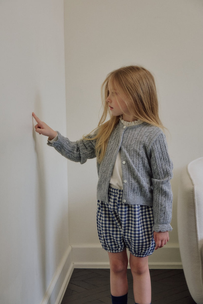 Soye - Korean Children Fashion - #fashionkids - Grid Pants - 5