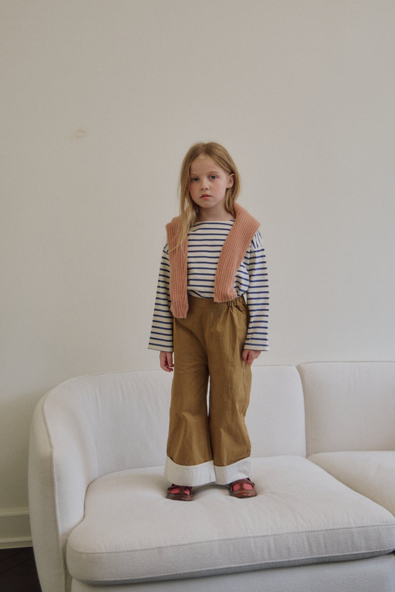 Soye - Korean Children Fashion - #fashionkids - Poppy Stripe Tee - 2