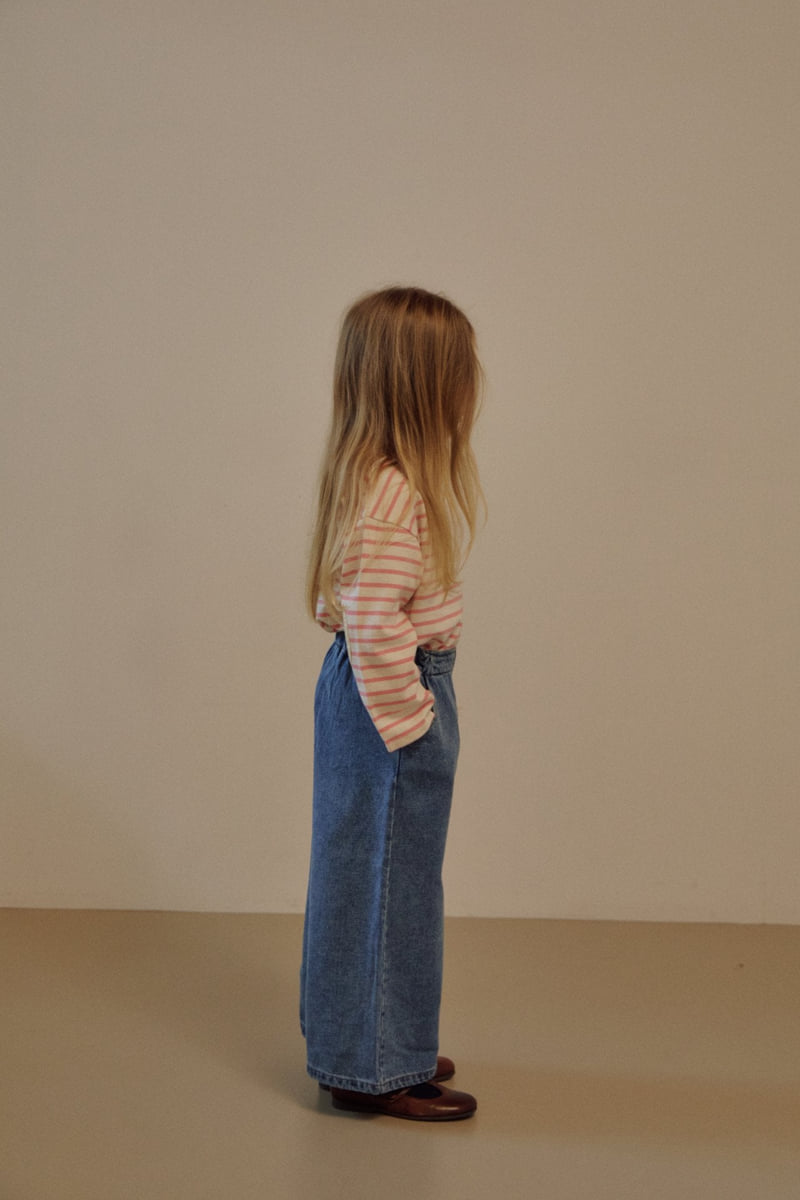 Soye - Korean Children Fashion - #fashionkids - Rally Denim Pants (Denim) - 11