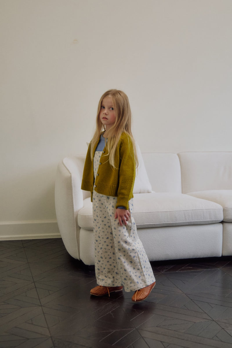Soye - Korean Children Fashion - #fashionkids - Sage Suspender Pants - 4