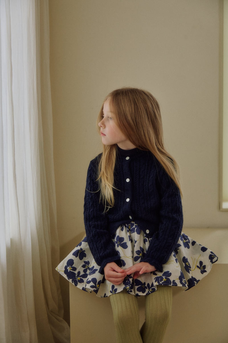 Soye - Korean Children Fashion - #kidsshorts - Cable Cardigan - 6