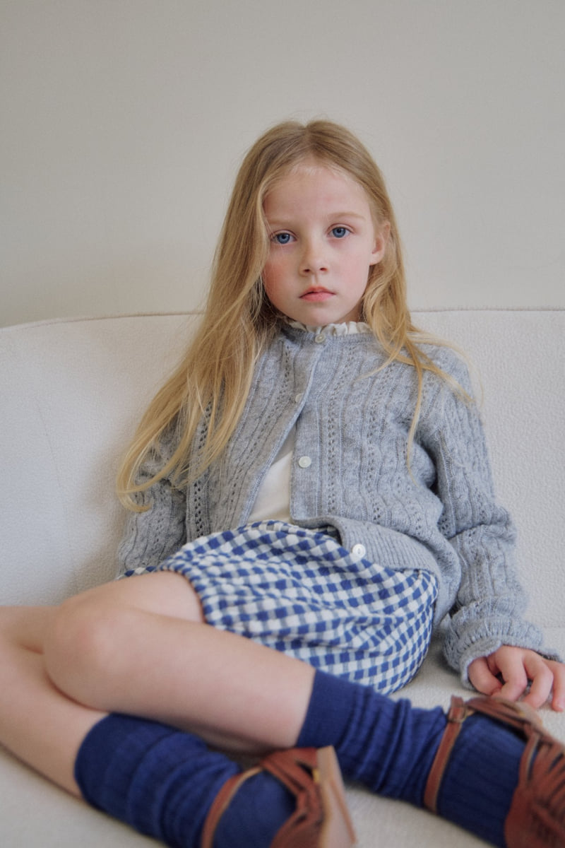 Soye - Korean Children Fashion - #kidsshorts - Grid Pants - 6