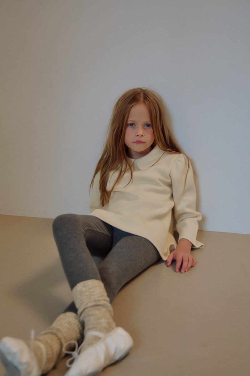 Soye - Korean Children Fashion - #kidsstore - PK Flare Collar Tee - 12