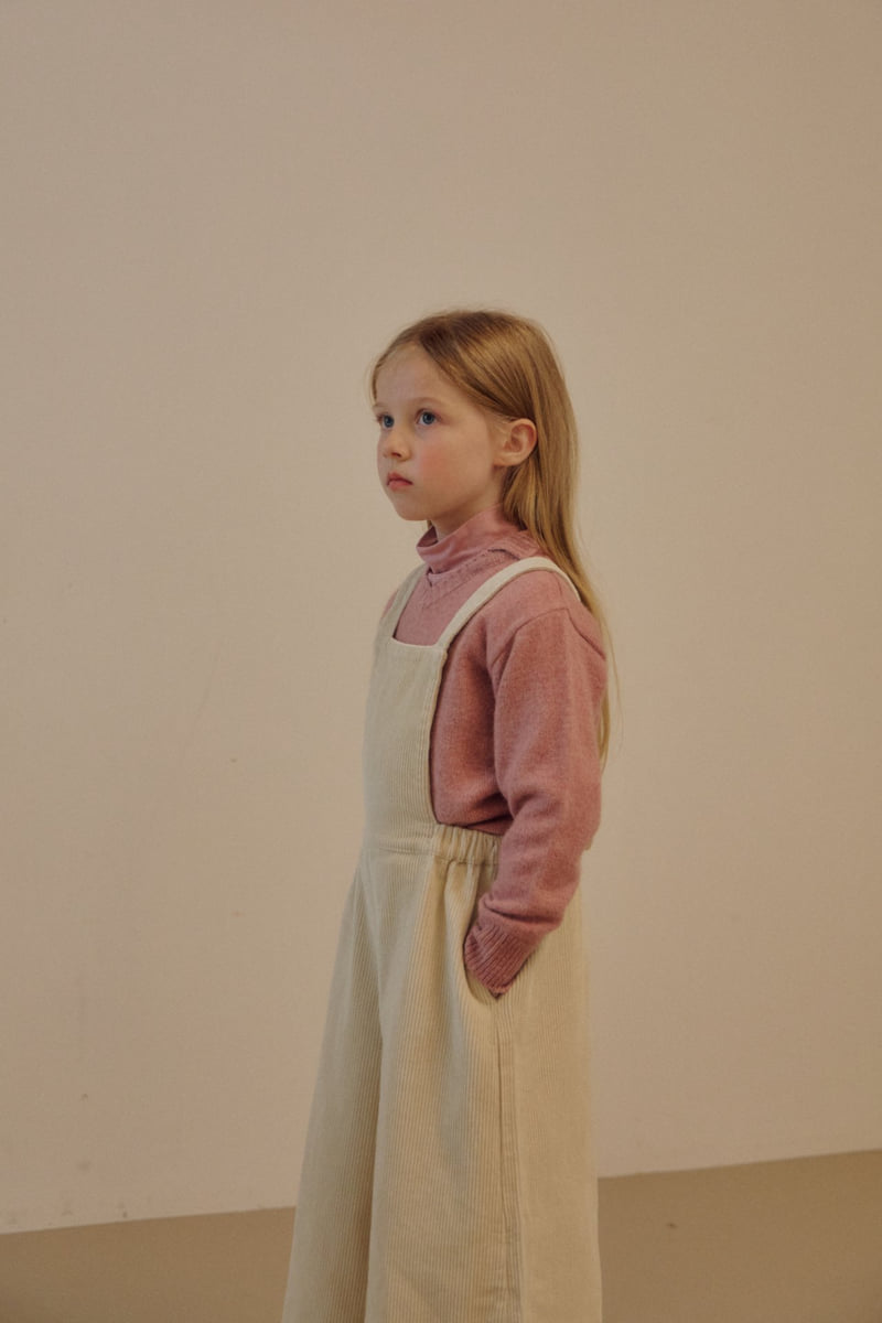 Soye - Korean Children Fashion - #littlefashionista - Boston Corduroy Suspender Pants - 7