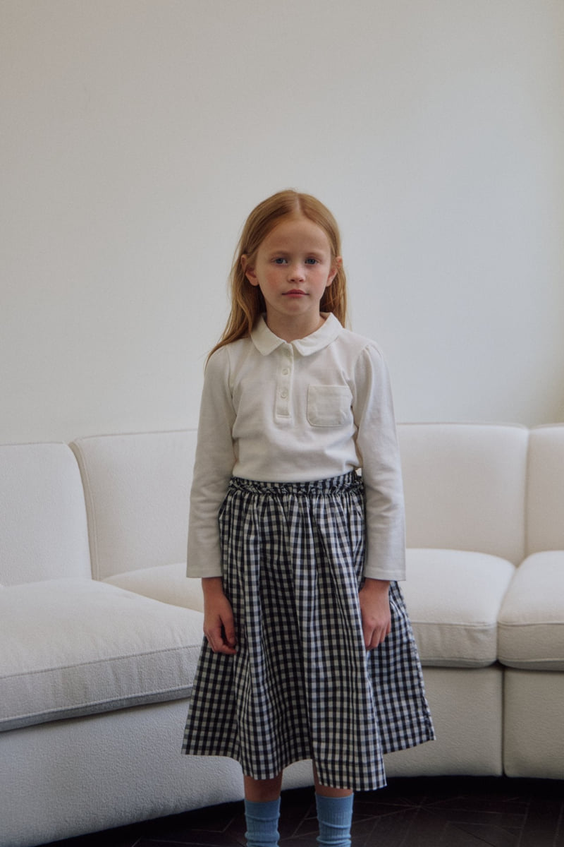 Soye - Korean Children Fashion - #minifashionista - Nini Pocket Collar Tee - 3