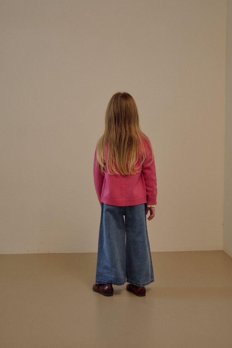Soye - Korean Children Fashion - #magicofchildhood - Rally Denim Pants (Denim) - 4