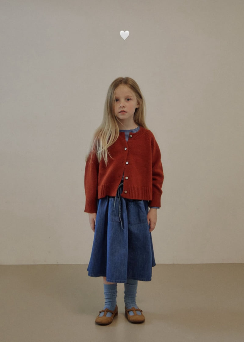 Soye - Korean Children Fashion - #prettylittlegirls - Kiko Denim Skirt - 2