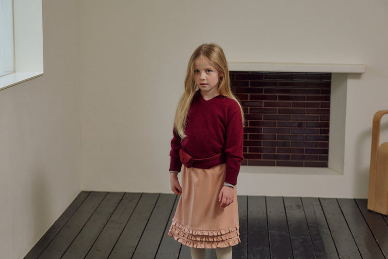 Soye - Korean Children Fashion - #prettylittlegirls - Petit Collar Knit - 3