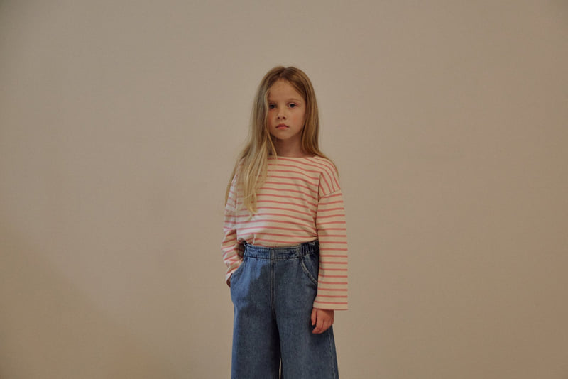 Soye - Korean Children Fashion - #prettylittlegirls - Poppy Stripe Tee - 10