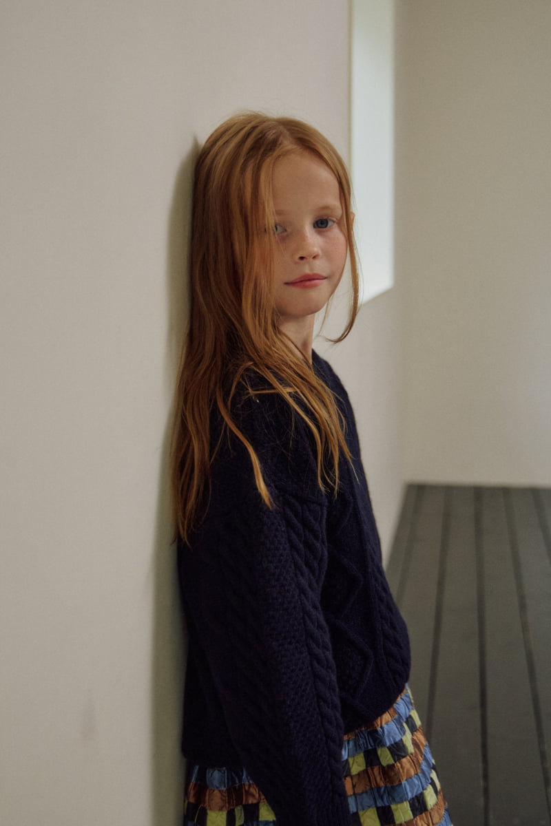 Soye - Korean Children Fashion - #stylishchildhood - Bell Cable Round Tee - 5