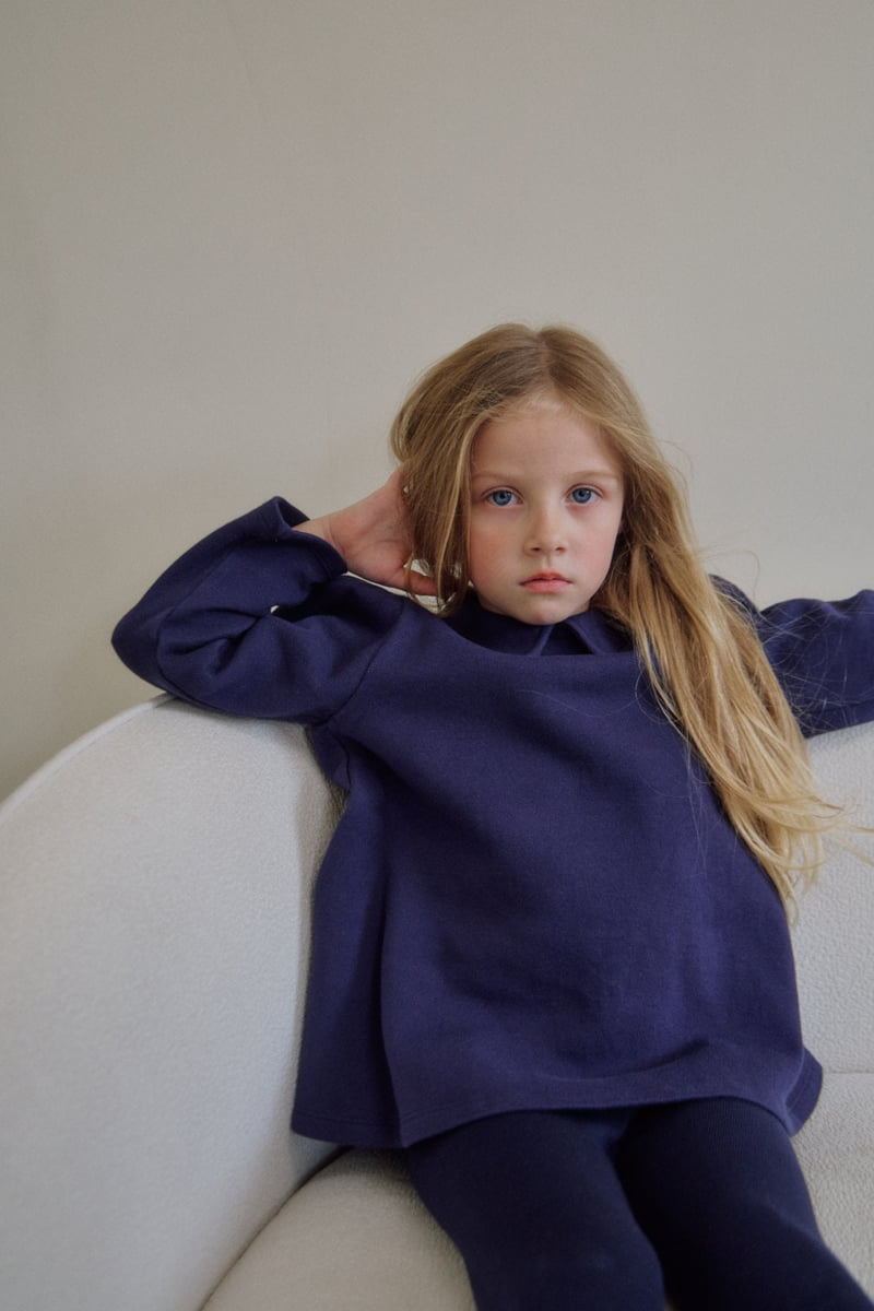 Soye - Korean Children Fashion - #stylishchildhood - PK Flare Collar Tee - 5
