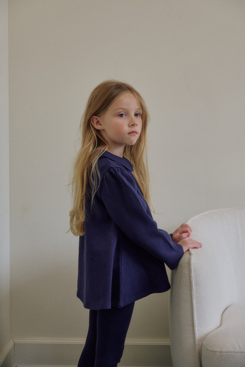 Soye - Korean Children Fashion - #todddlerfashion - PK Flare Collar Tee - 3