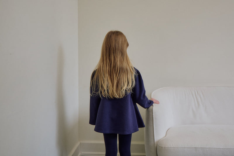 Soye - Korean Children Fashion - #todddlerfashion - PK Flare Collar Tee - 4